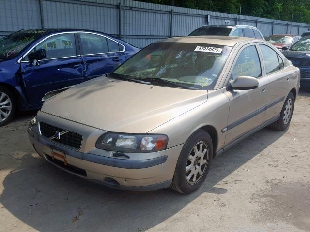 YV1RS61R522109430 - 2002 VOLVO S60 BEIGE photo 2