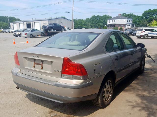 YV1RS61R522109430 - 2002 VOLVO S60 BEIGE photo 4