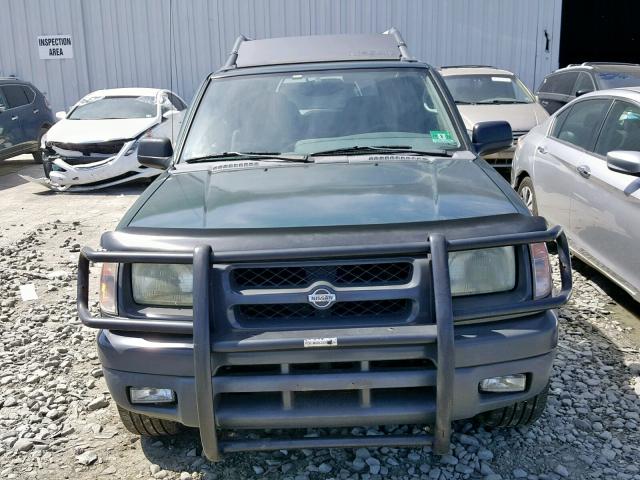 5N1ED28Y71C565597 - 2001 NISSAN XTERRA XE GREEN photo 9