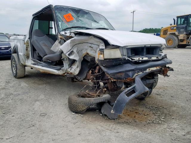 4F4YR46E22TM03358 - 2002 MAZDA B4000 CAB WHITE photo 1