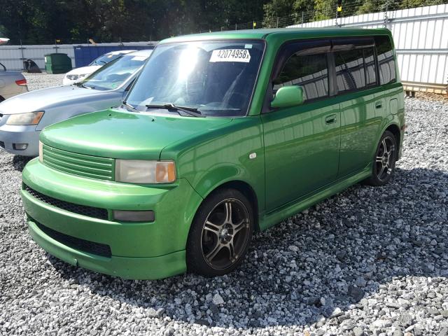 JTLKT324864066237 - 2006 TOYOTA SCION XB Жасыл фото 2