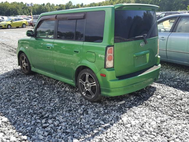 JTLKT324864066237 - 2006 TOYOTA SCION XB Жасыл фото 3
