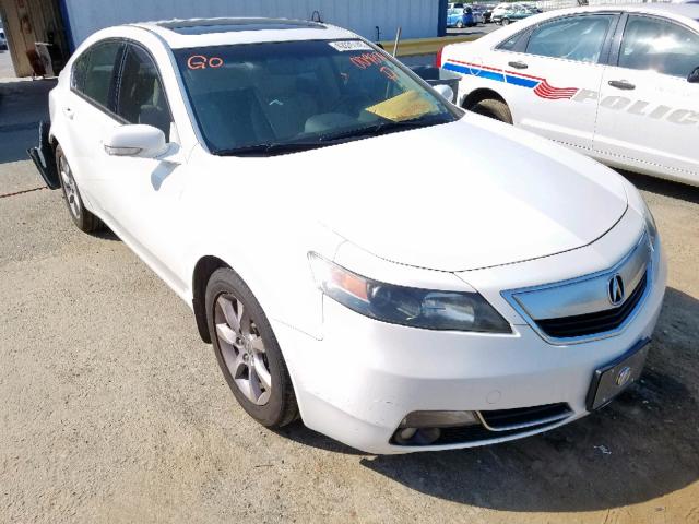 19UUA8F56DA009870 - 2013 ACURA TL TECH WHITE photo 1