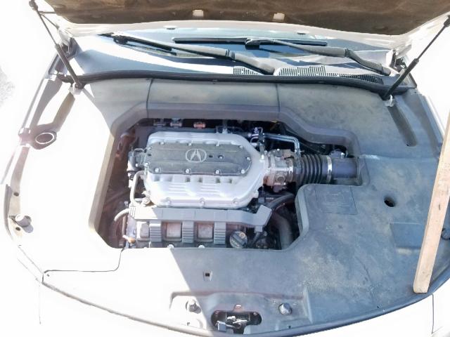 19UUA8F56DA009870 - 2013 ACURA TL TECH WHITE photo 7