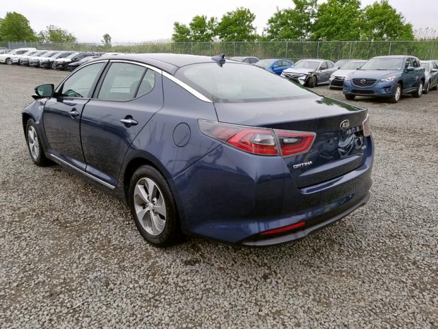 KNAGM4AD8F5082256 - 2015 KIA OPTIMA HYB BLUE photo 4