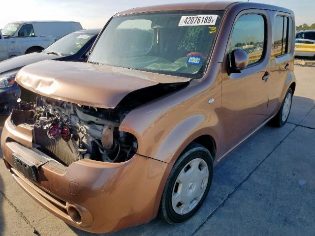 JN8AZ2KR8CT251261 - 2012 NISSAN CUBE BASE BROWN photo 2