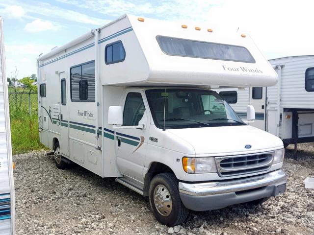 1FDXE45S41HA37925 - 2001 FORD E450 RV WHITE photo 1