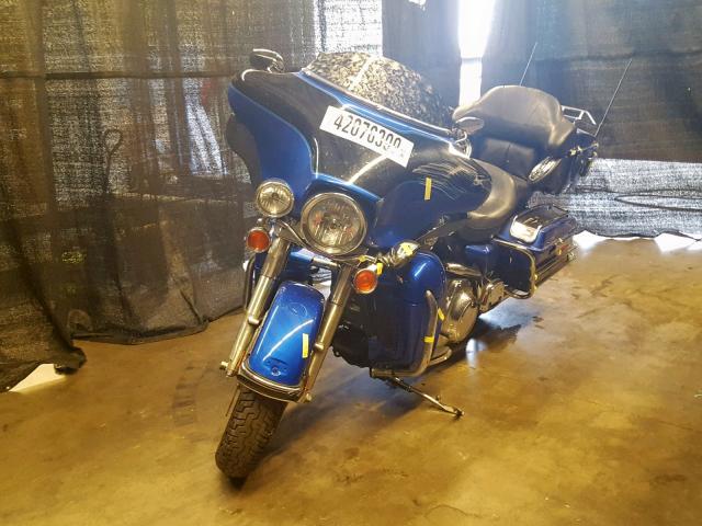 1HD1FC41X8Y635441 - 2008 HARLEY-DAVIDSON FLHTCUI BLUE photo 2