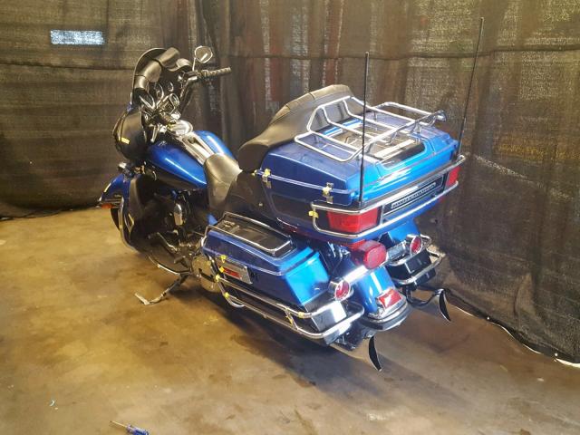 1HD1FC41X8Y635441 - 2008 HARLEY-DAVIDSON FLHTCUI BLUE photo 3