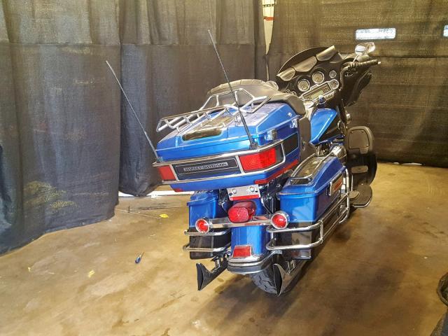 1HD1FC41X8Y635441 - 2008 HARLEY-DAVIDSON FLHTCUI BLUE photo 4