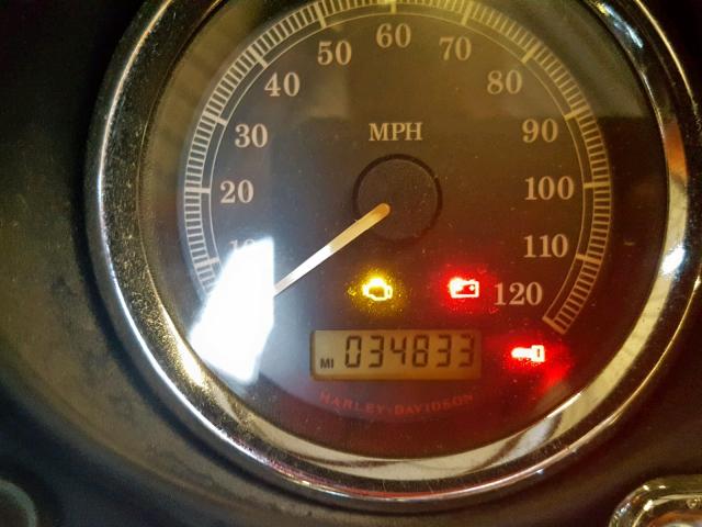 1HD1FC41X8Y635441 - 2008 HARLEY-DAVIDSON FLHTCUI BLUE photo 8