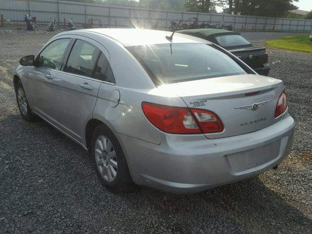 1C3LC46J98N297624 - 2008 CHRYSLER SEBRING LX SILVER photo 3