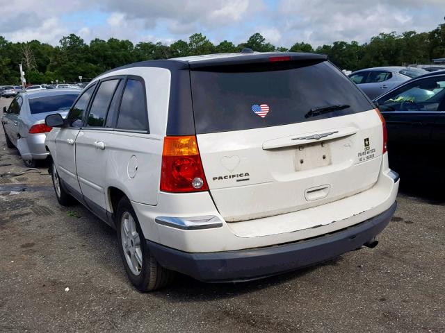 2C8GM68405R537136 - 2005 CHRYSLER PACIFICA T WHITE photo 3