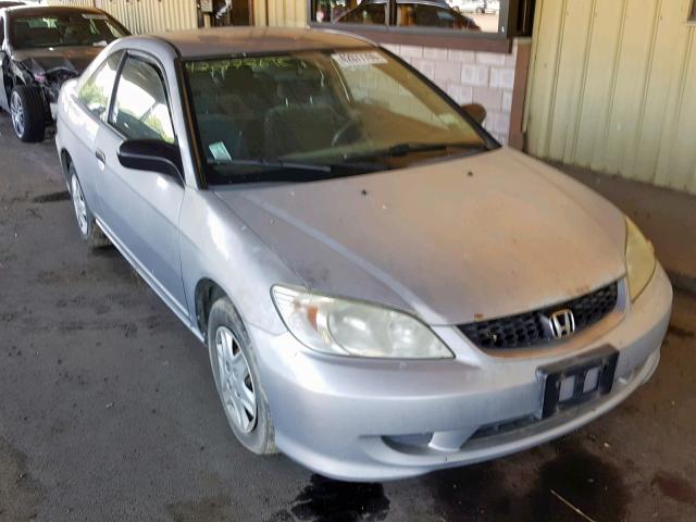 1HGEM22195L071331 - 2005 HONDA CIVIC DX V GRAY photo 1