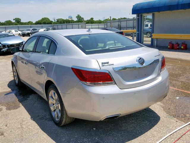 1G4GC5E34DF183004 - 2013 BUICK LACROSSE SILVER photo 3