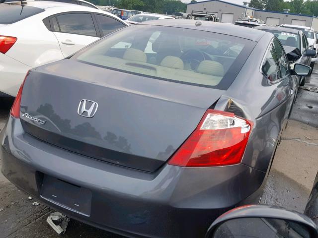 1HGCS12828A007393 - 2008 HONDA ACCORD EXL CHARCOAL photo 4