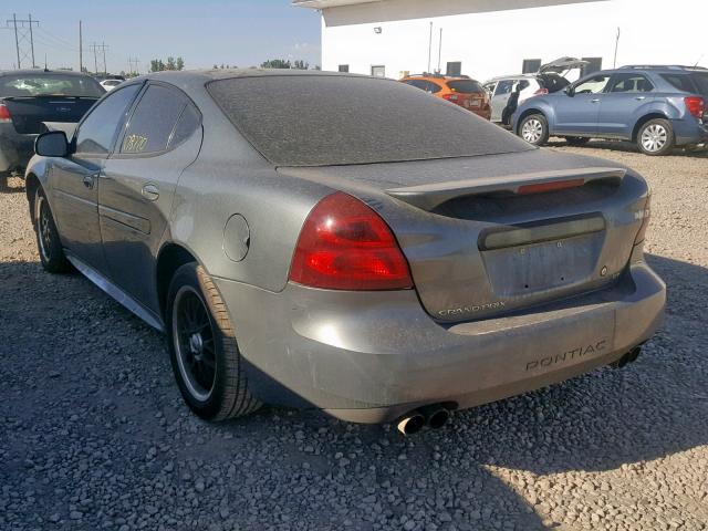 2G2WP522941330977 - 2004 PONTIAC GRAND PRIX GRAY photo 3