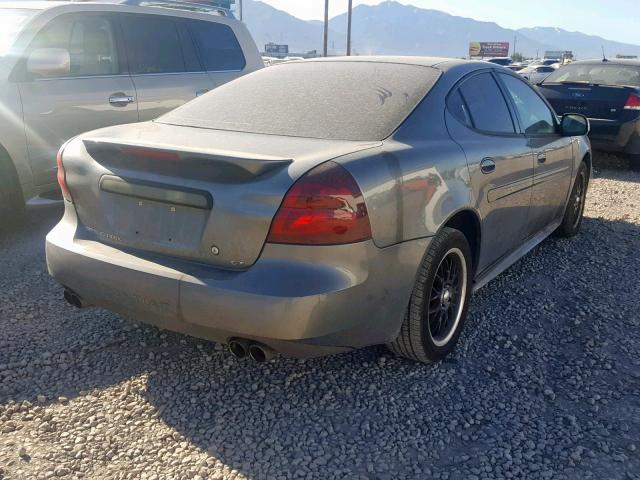 2G2WP522941330977 - 2004 PONTIAC GRAND PRIX GRAY photo 4