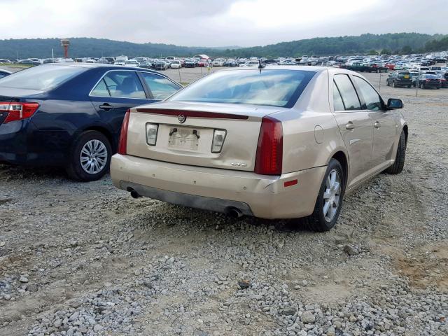 1G6DW677760173306 - 2006 CADILLAC STS GOLD photo 4