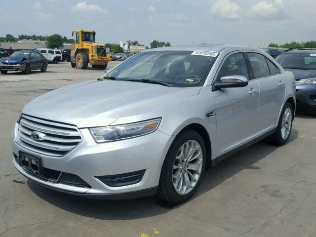 1FAHP2F85DG129992 - 2013 FORD TAURUS LIM SILVER photo 2