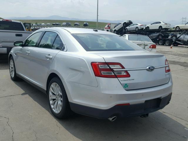 1FAHP2F85DG129992 - 2013 FORD TAURUS LIM SILVER photo 3