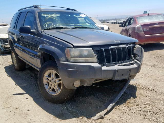 1J4GX48S94C385211 - 2004 JEEP GRAND CHER GRAY photo 1