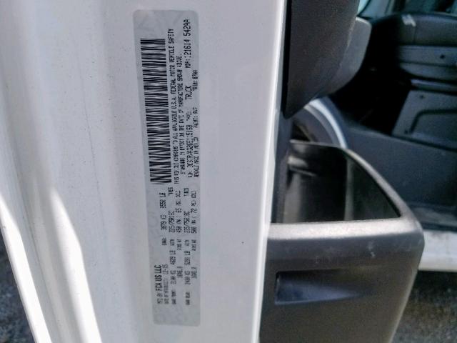 3C6TRVAG2GE115168 - 2016 RAM PROMASTER 白色 照片 10
