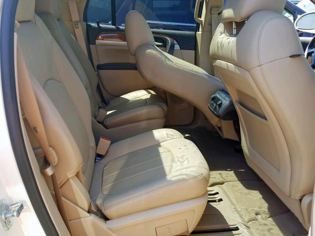 5GAKVDED7CJ252194 - 2012 BUICK ENCLAVE CREAM photo 6