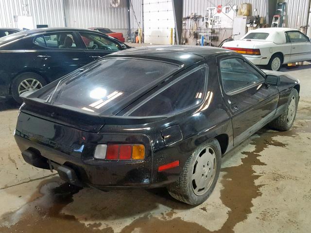 WP0JB0926ES861729 - 1984 PORSCHE 928 S BLACK photo 4