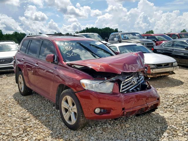 JTEES42A882015824 - 2008 TOYOTA HIGHLANDER RED photo 1