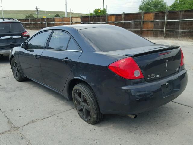 1G2ZH57N094156998 - 2009 PONTIAC G6 GT BLACK photo 3