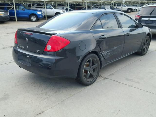 1G2ZH57N094156998 - 2009 PONTIAC G6 GT BLACK photo 4