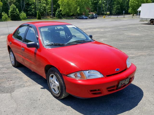 1G1JC524717381551 - 2001 CHEVROLET CAVALIER B RED photo 1