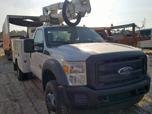 1FDUF5GT4CEA51338 - 2012 FORD F550 SUPER WHITE photo 1