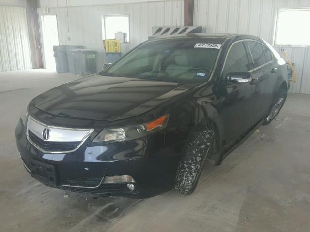 19UUA8F52CA038295 - 2012 ACURA TL BLACK photo 2