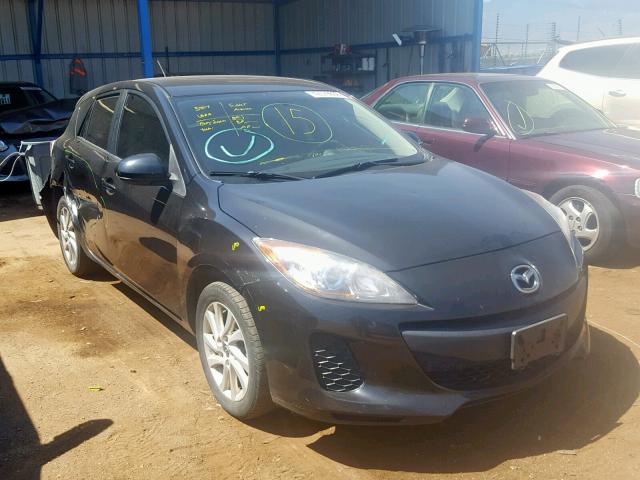 JM1BL1L71D1841338 - 2013 MAZDA 3 I BLACK photo 1