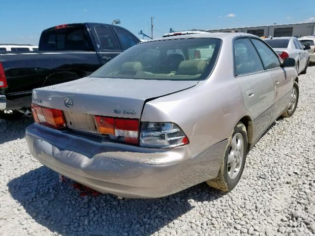 JT8BF28G2W5013699 - 1998 LEXUS ES 300 SILVER photo 4