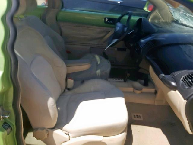 3VWCA21C8YM425213 - 2000 VOLKSWAGEN NEW BEETLE მწვანე ფოტო 5