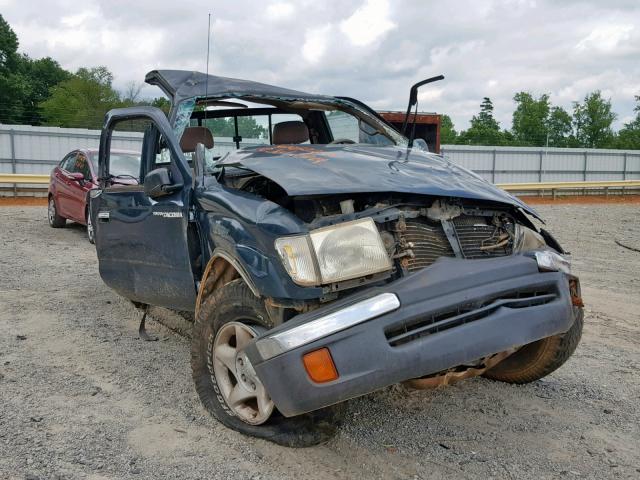 4TAPM62N9WZ131166 - 1998 TOYOTA TACOMA GREEN photo 1