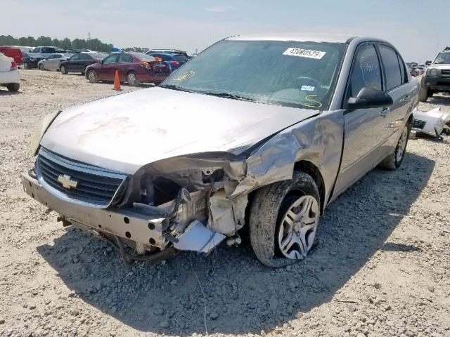 1G1ZS58F57F278710 - 2007 CHEVROLET MALIBU LS SILVER photo 2