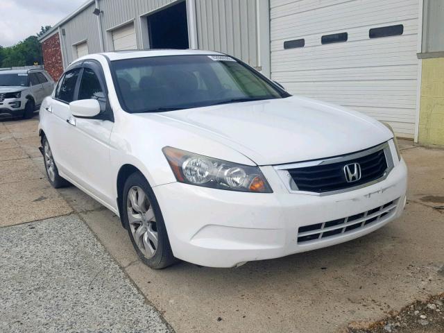 1HGCP268X8A135883 - 2008 HONDA ACCORD EXL WHITE photo 1