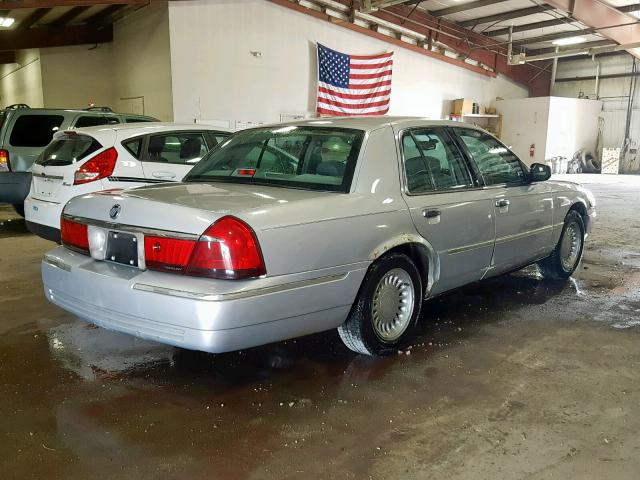 2MEFM75W8XX645154 - 1999 MERCURY GRAND MARQ SILVER photo 4