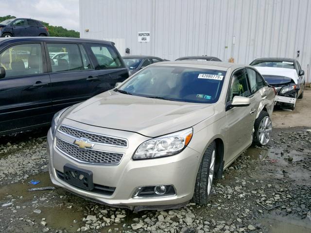 1G11H5SA8DF224774 - 2013 CHEVROLET MALIBU LTZ თაფლისფერი ფოტო 2