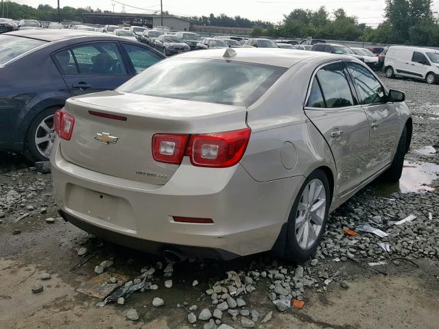 1G11H5SA8DF224774 - 2013 CHEVROLET MALIBU LTZ თაფლისფერი ფოტო 4