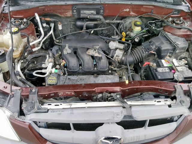 4F2YU07111KM55919 - 2001 MAZDA TRIBUTE DX 栗色 照片 7