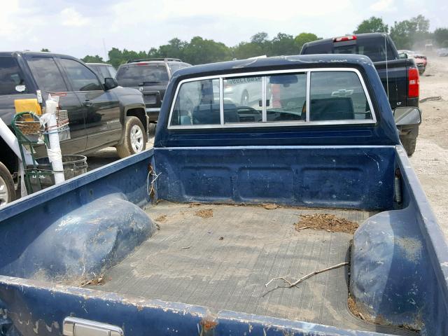 JT4RN81P8K0009020 - 1989 TOYOTA PICKUP 1/2 BLUE photo 6