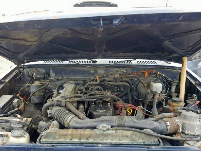 JT4RN81P8K0009020 - 1989 TOYOTA PICKUP 1/2 BLUE photo 7