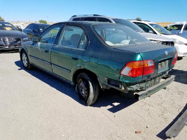 2HGEJ661XXH512023 - 1999 HONDA CIVIC BASE GREEN photo 3