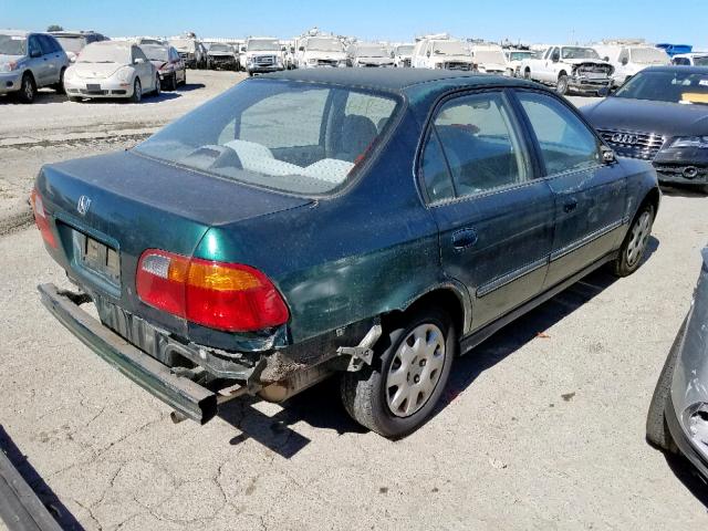 2HGEJ661XXH512023 - 1999 HONDA CIVIC BASE GREEN photo 4