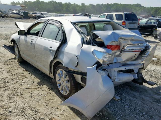 3LNDL2L36BR763004 - 2011 LINCOLN MKZ HYBRID SILVER photo 3